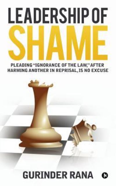 Cover for Gurinder Rana · Leadership of Shame (Paperback Book) (2018)