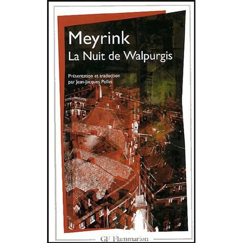 Cover for Gustav Meyrink · La nuit de Walpurgis (Paperback Book) (2004)