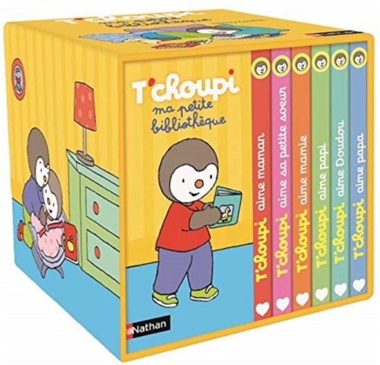 Cover for T'choupi - Ma Petite Bibliotheque 6 books (Hardcover Book) [French edition] (2017)
