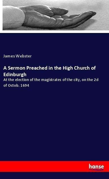 Cover for Webster · A Sermon Preached in the High C (Bok)