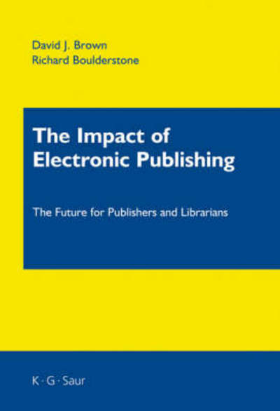 Cover for D. Brown · Impact.Electronic Publishing (Book) (2008)