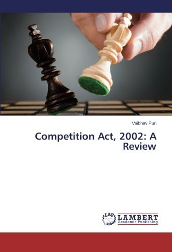 Cover for Vaibhav Puri · Competition Act, 2002: a Review (Paperback Book) (2014)