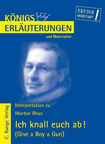 Cover for Morton Rhue · Ich Knall Euch Ab! Ke 429 (Book)