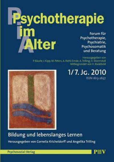 Cover for Peter Baurle · Psychotherapie Im Alter Nr (Paperback Book) (2010)