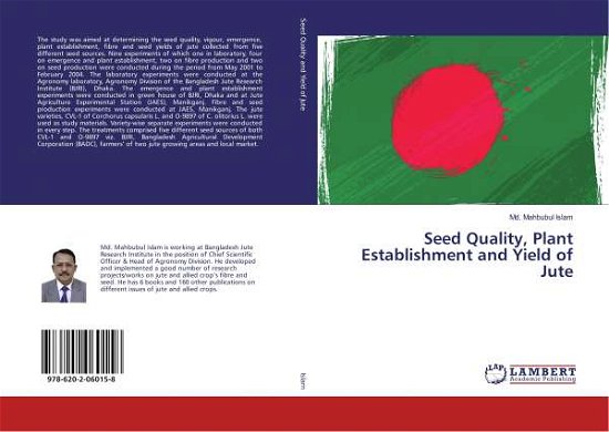 Cover for Islam · Seed Quality, Plant Establishment (Bog)