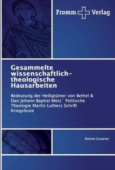 Cover for Gutacker · Gesammelte wissenschaftlich-th (Bok) (2017)