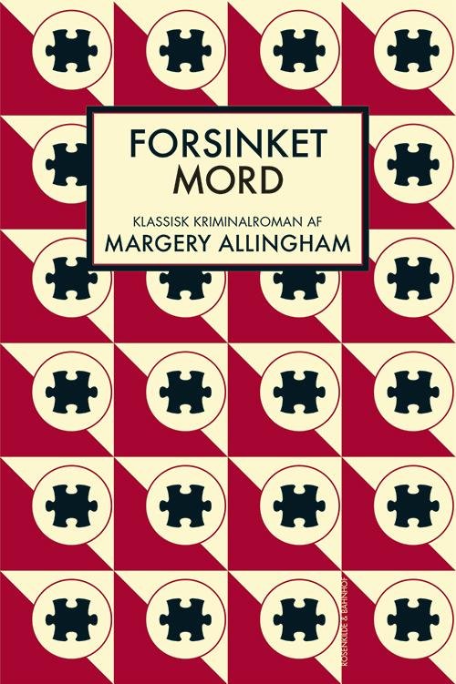 Cover for Margery Allingham · En klassisk Margery Allingham-krimi: Forsinket mord (Sewn Spine Book) [1er édition] (2015)