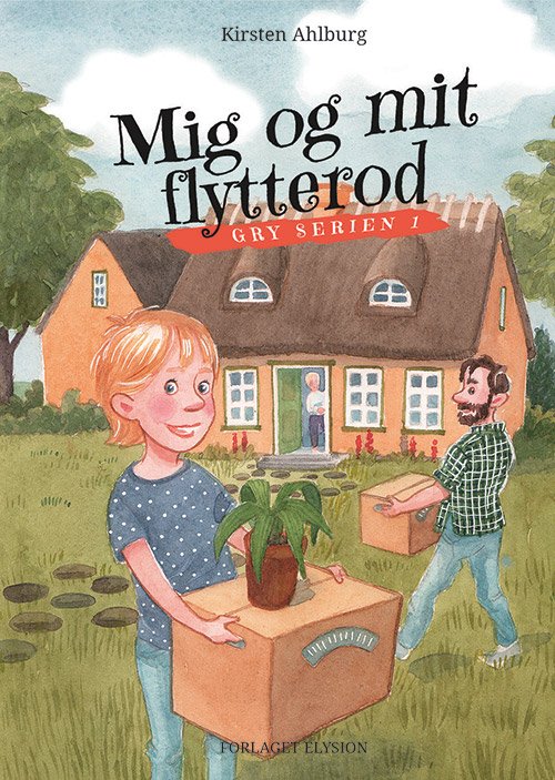 Cover for Kirsten Ahlburg · Gry-serien 1: Mig og mit flytterod (Hardcover Book) [1. Painos] (2018)