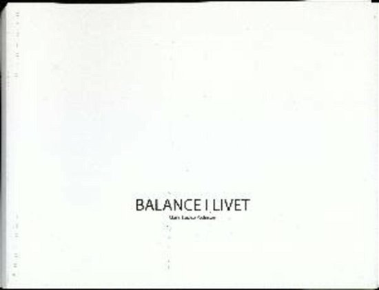 Cover for Marie Louise Pedersen · Balance I Livet (Inklusive Cd) (Book)