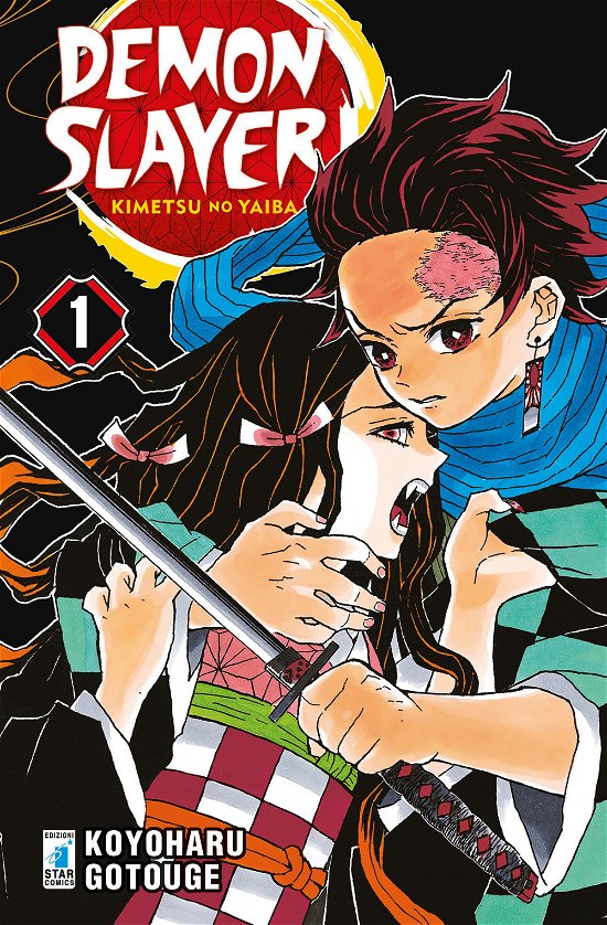 Cover for Koyoharu Gotouge · Demon Slayer. Kimetsu No Yaiba #01 (Bok)