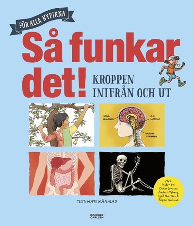 Cover for Mats Wänblad · Så funkar det! : Så funkar det! : kroppen inifrån och ut (Bound Book) (2017)
