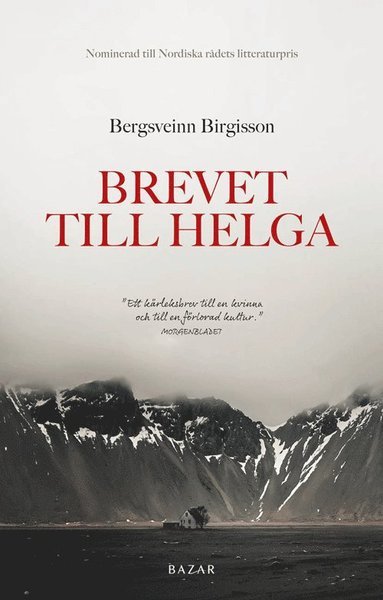 Cover for Bergsveinn Birgisson · Brevet till Helga (Indbundet Bog) (2020)