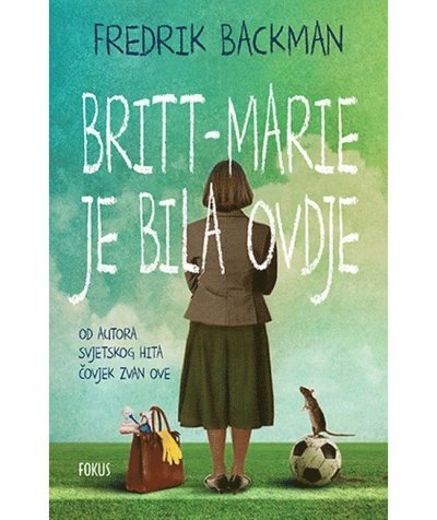 Cover for Fredrik Backman · Britt-Marie je bila ovdje (Bog) (2019)