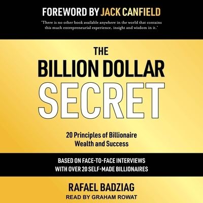 Cover for Rafael Badziag · The Billion Dollar Secret (CD) (2019)