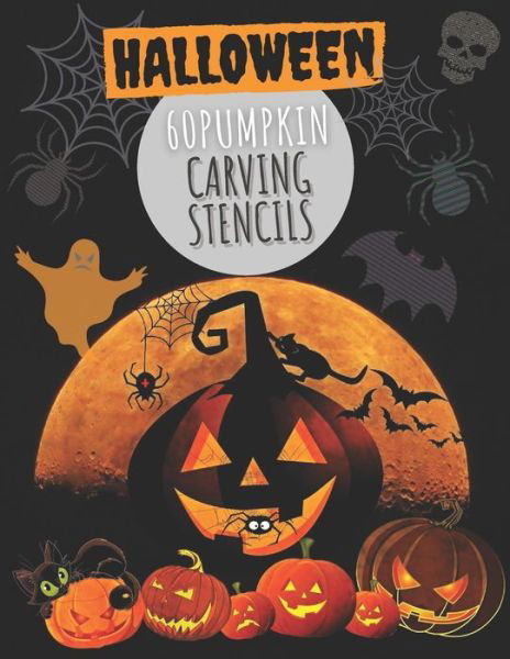 Cover for Pumpkpaper Craving · 60 Pumpkin Carving Stencils (Paperback Book) (2020)
