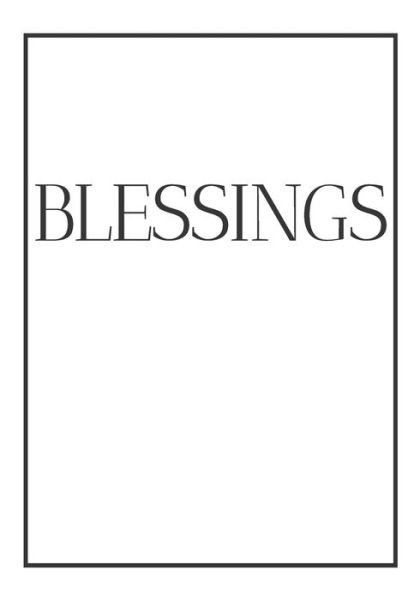 Cover for Contemporary Interior Design · Blessings (Paperback Book) (2020)