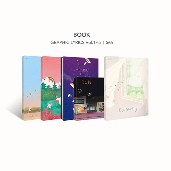 Graphic Lyrics Series - Volume 1, 2, 3, 4, 5 - BTS - Boeken - Big Hit Entertainment - 9950099102158 - 1 juli 2020