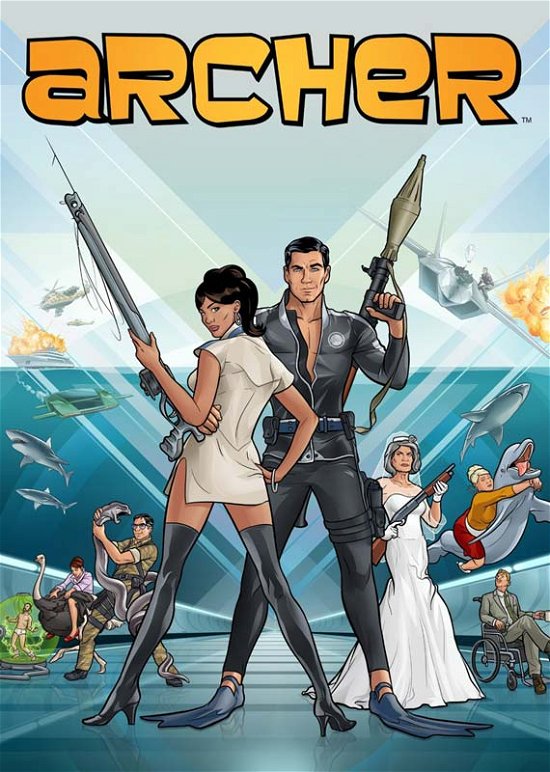 Archer: The Complete Fourth Season - Archer: Season 4 - Film - FOX - 0024543854159 - 7. januar 2014