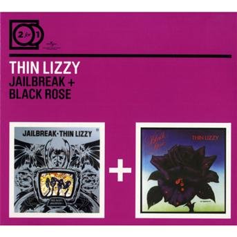 2 For 1: Jailbreak Black Rose - Thin Lizzy - Musik - UNIVERSAL - 0600753260159 - 3 maj 2010