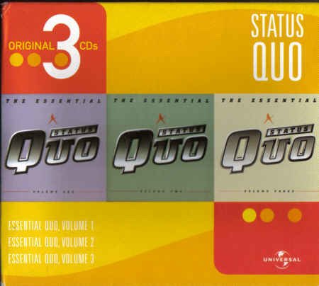 Cover for Status Quo · 3 Original Cd's (CD) (2004)