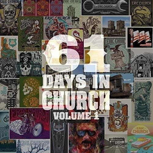 Cover for Eric Church · 61 days in church volume 1 (VINIL) (2018)