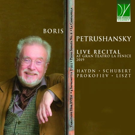 Cover for Boris Petrushansky · Live Recital at Gran Teatro La Fenice 2019 (CD) (2023)