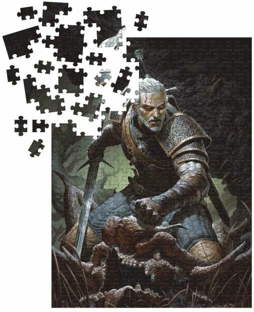 The Witcher 3 Wild Hunt Puzzle Geralt - Trophy - Dark Horse - Merchandise -  - 0761568008159 - 5. September 2023