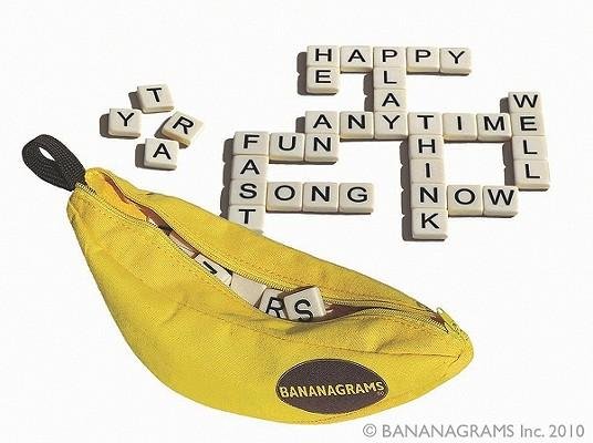 Cover for Asmodee Editions · Bananagrams (MERCH) (2018)
