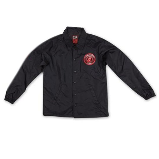 Zip Code 2015 Black Nylon Coaches Jacket - The Rolling Stones - Produtos - BRAVADO - 0931270595159 - 2 de outubro de 2017