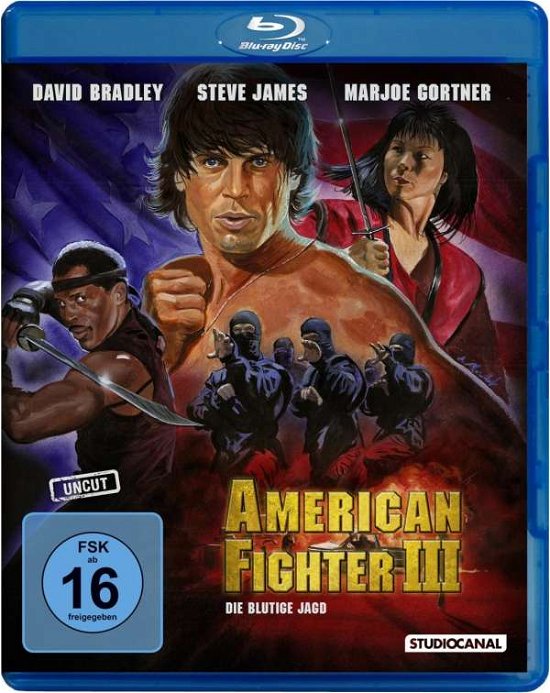 Cover for American Fighter 3 · Die Blutige Jagd (Import DE) (Blu-ray) (2016)