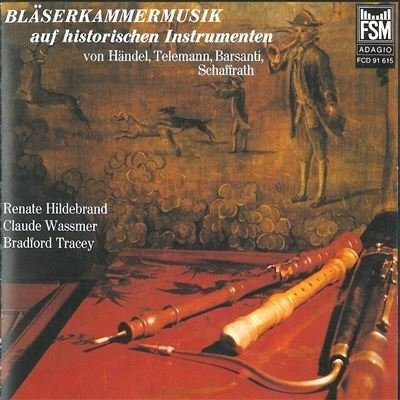 Cover for Georg Friedrich Handel  · Blaserkammermusik Ouf Historischen Instrumenten (CD)