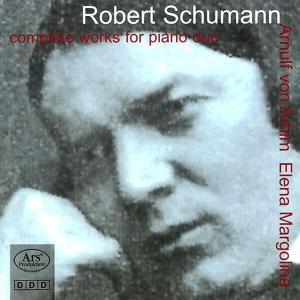 Cover for Schumann / Margolina / Von Arnim · Complete Works Piano Duo (CD) (2002)