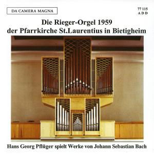 Bach,j.s. / Fluger · Rieger-organ 1959 Der (CD) (2012)