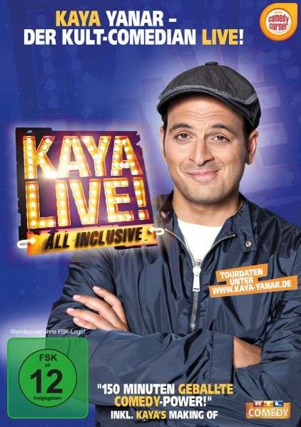 Cover for Kaya Yanar · Kaya Yanar Live-all Inclusive (DVD) (2013)