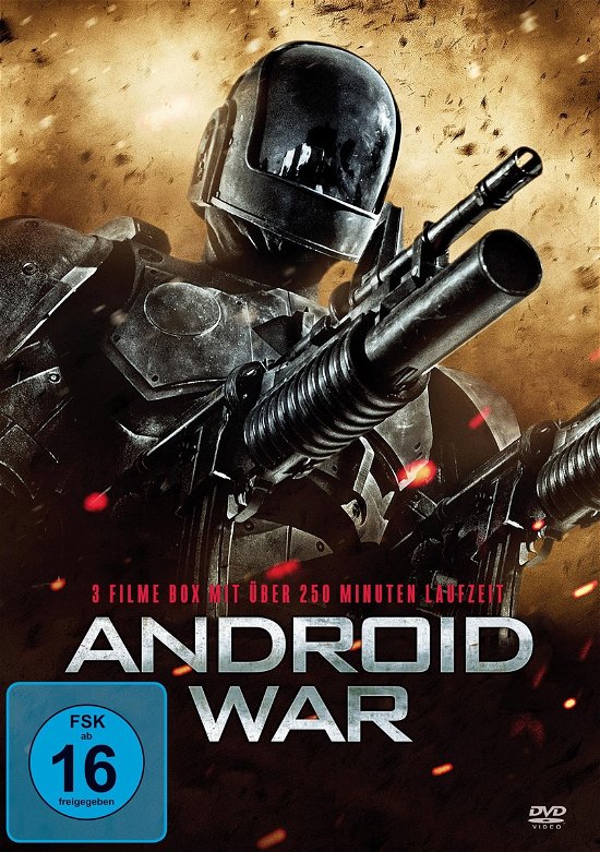 Android War (3 Filme Auf Dvd) - Gortner / Munro / Plummer / Hasselhoff / Various - Elokuva - GREAT MOVIES - 4015698008159 - perjantai 4. lokakuuta 2019