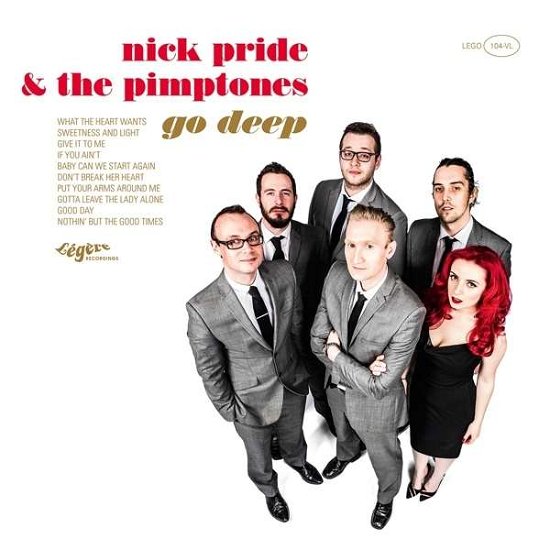 Cover for Pride Nick &amp; The Pimpton · Go Deep (LP) [Limited edition] (2016)