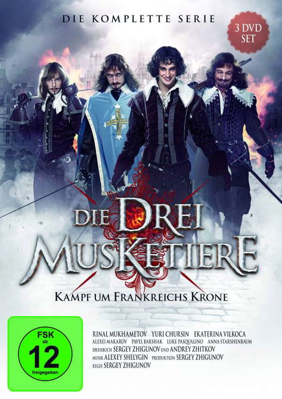 Cover for Die Drei Musketiere · Kampf Um Frankreichs Krone (die Serie) (Import DE) (DVD)