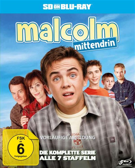 Cover for Malcolm Mittendrin · Malcolm Mittendrin-die Kompl (Blu-ray) (2019)
