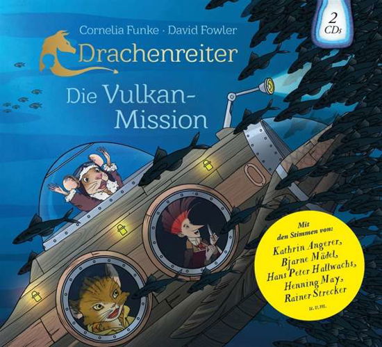 Cover for Funke,cornelia / Fowler,david · Drachenreiter-die Vulkan-mission (CD) (2017)