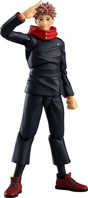 Jujutsu Kaisen Yuji Itadori Figma af - Good Smile Company - Fanituote -  - 4580590127159 - keskiviikko 26. huhtikuuta 2023