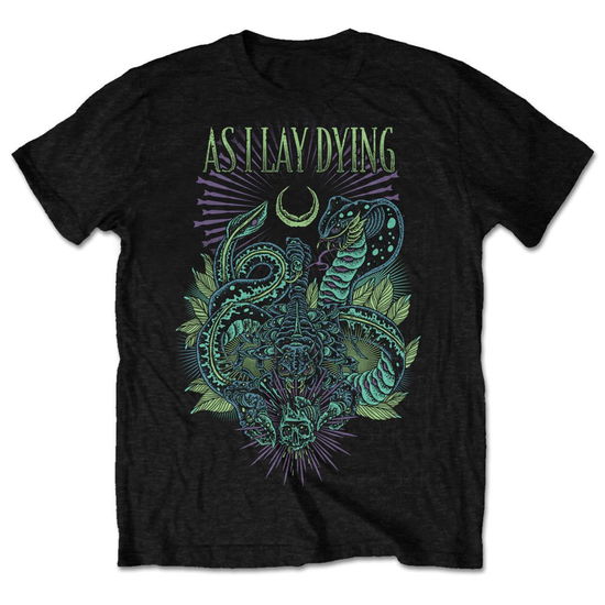 As I lay Dying Unisex T-Shirt: Cobra - As I lay Dying - Koopwaar - Bandmerch - 5055979908159 - 