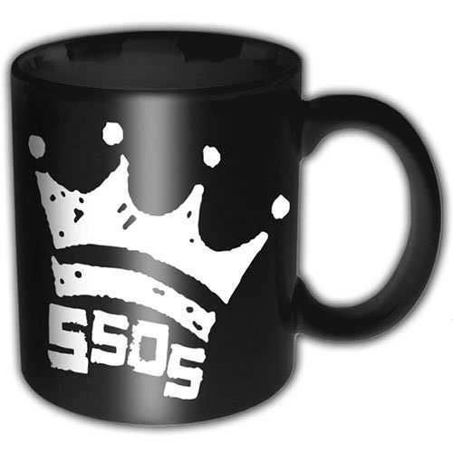5 Seconds Of Summer: Premium Mug Crown (Mug) - 5 Seconds Of Summer - Produtos - Bravado - 5055979937159 - 