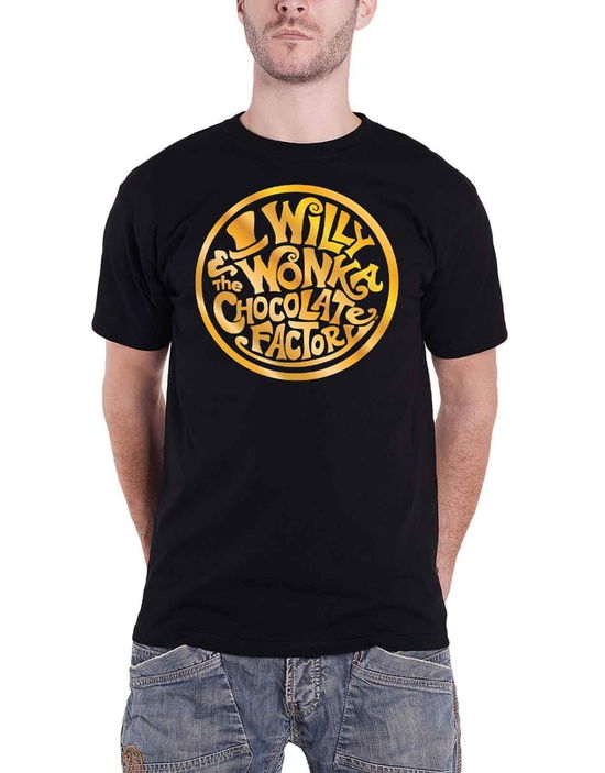Charlie und die Schokoladenfabrik T-Shirt Factory - Willy Wonka & The Chocolate Factory - Produtos - - 5056270459159 - 4 de novembro de 2023