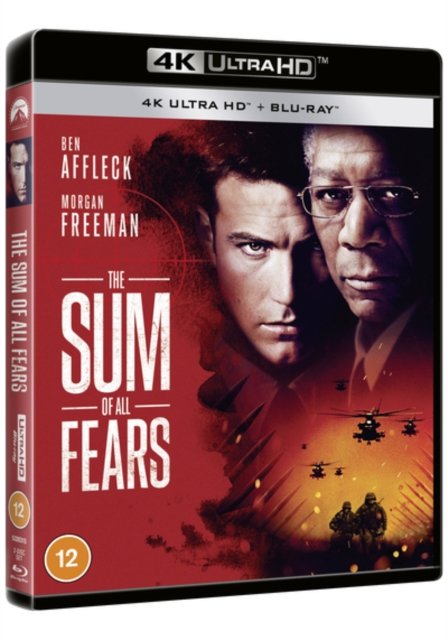 Cover for Phil Alden Robinson · The Sum Of All Fears (4K UHD Blu-ray) (2022)