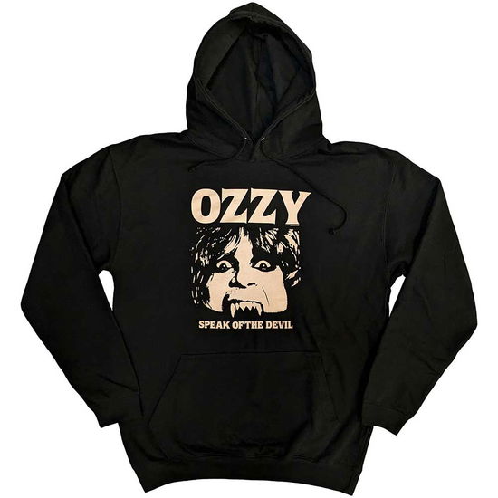 Ozzy Osbourne Unisex Pullover Hoodie: Speak Of The Devil - Ozzy Osbourne - Gadżety -  - 5056737222159 - 