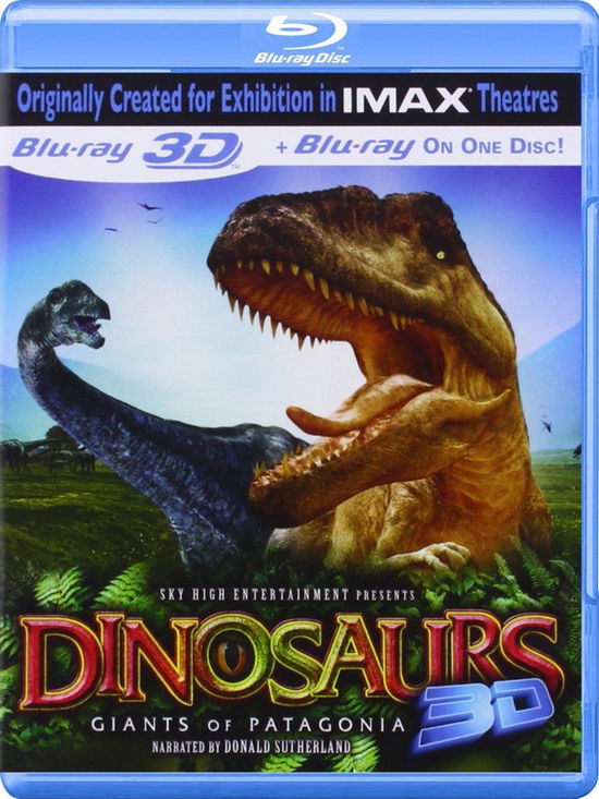 Dinosaurs - Giants Of Patagonia 3D - Ia 3D (2d & 3D Blu-ray) - Films - Moovies - 5060195362159 - 21 februari 2011