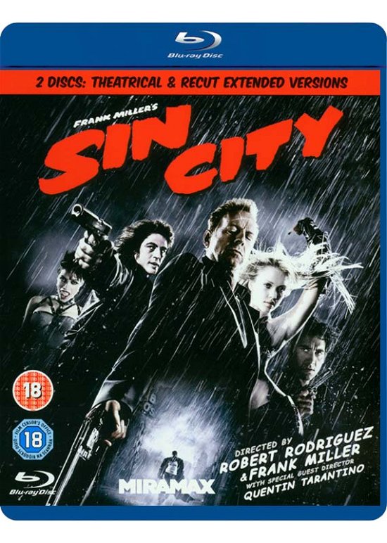 Cover for Sin City · Sin City - Theatrical and Recut Extended Versions (Blu-ray) (2011)