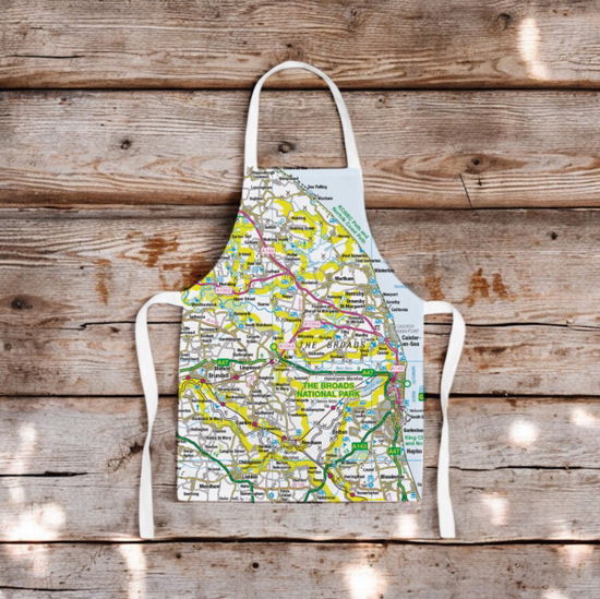 Cover for OS Map Kids Apron - The Broads (MERCH) (2025)