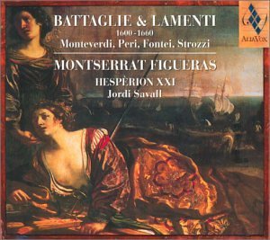 Cover for Jordi Savall · Battaglie &amp; Lamenti (CD) (2000)