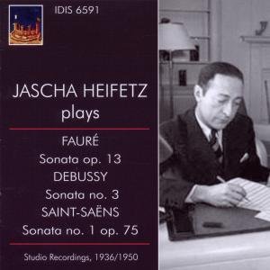 Cover for Debussy / Faure / Bay / Heifetz · Jascha Heifetz Plays French (CD) (2010)